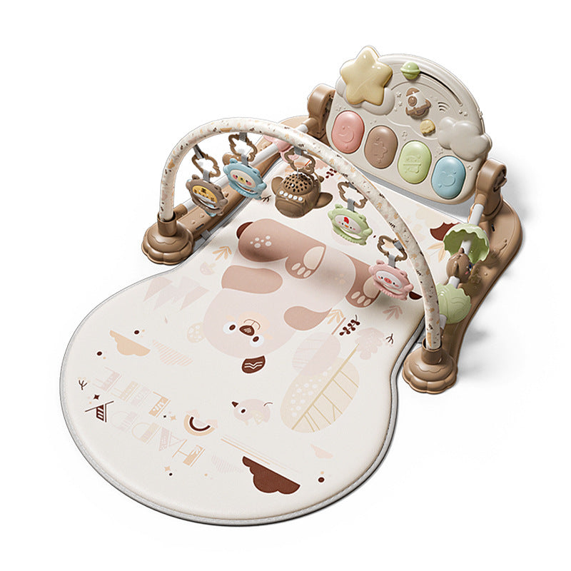 Baby Fitness Stand Pedal Piano Baby Toys 0 to 6 Months Baby Play Mat Newborn Toys Cross-Border Wholesale